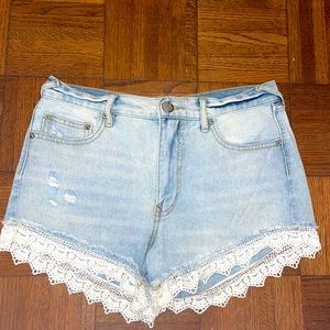 Free people Jean shorts